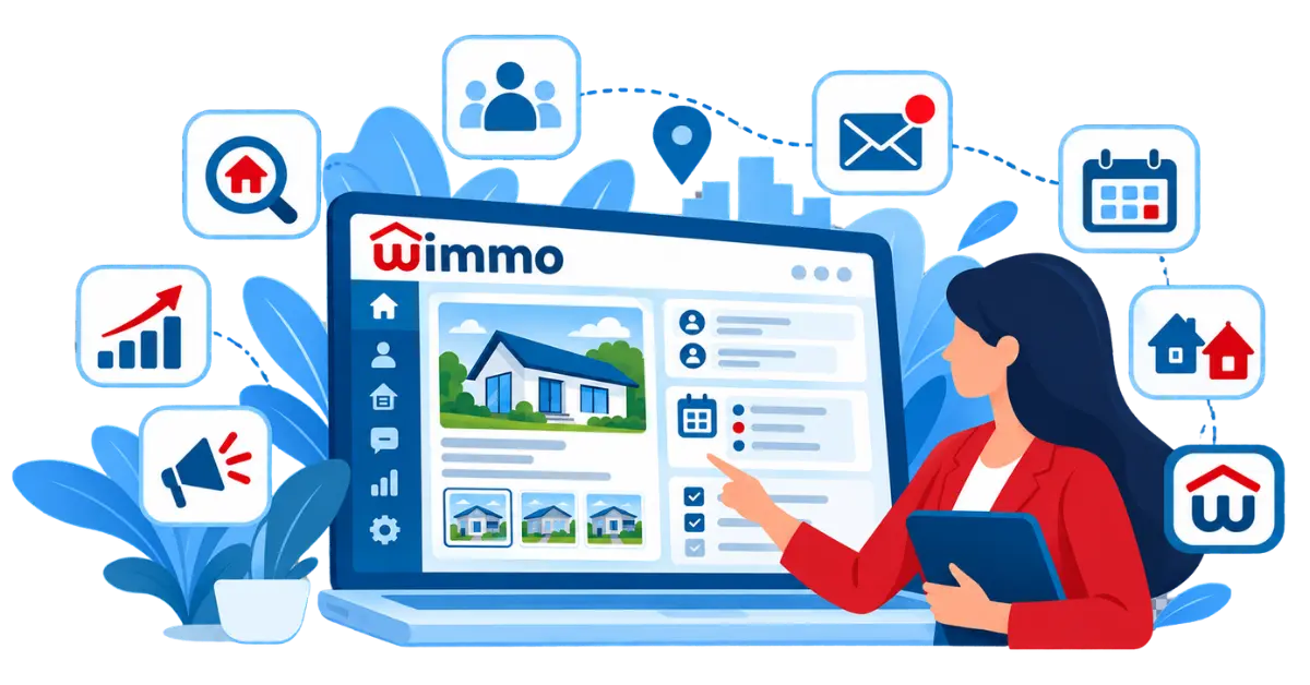 Scopri subito il gestionale web per agenzie immobiliari di Wimmo